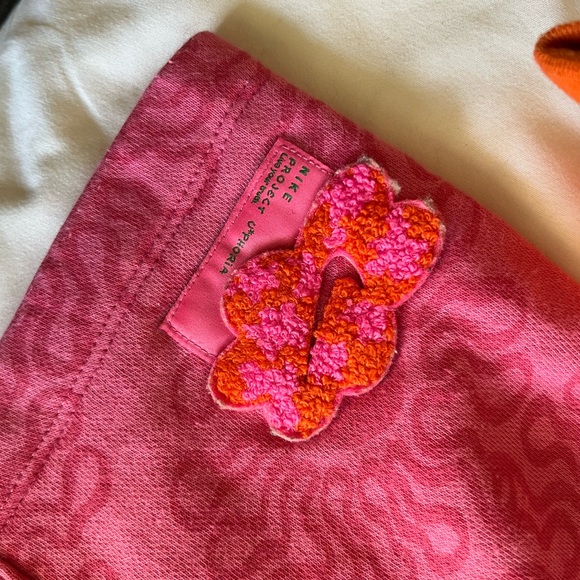 Nike Uphoria Sweatshirt and Short set - Pink/Orange - Picture 3 of 6